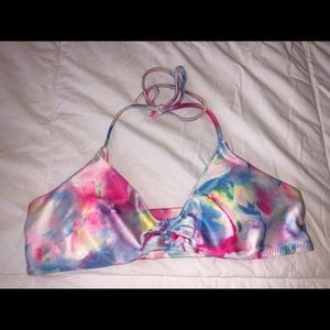 Tie dye Swim top